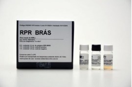 RPR Brás Estabilizado Para VDRL 6 X 2,5 Ml - 750 Testes